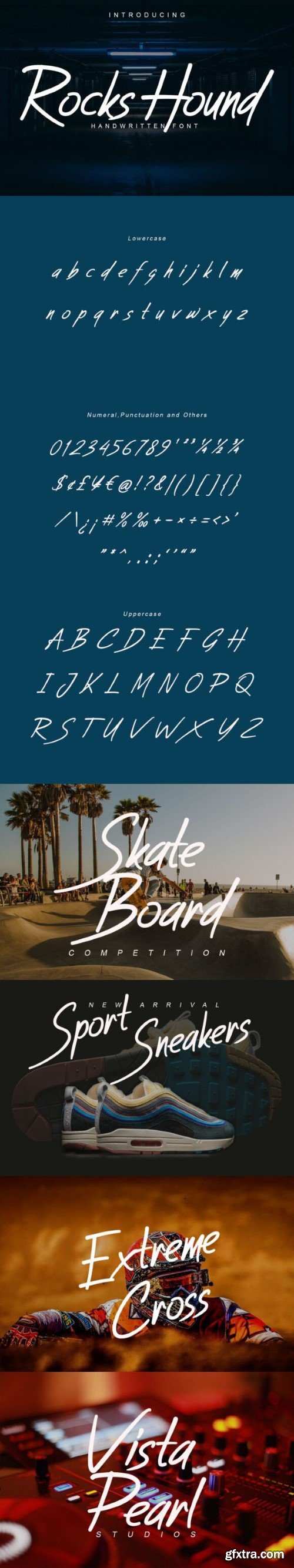 Rocks Hound Font