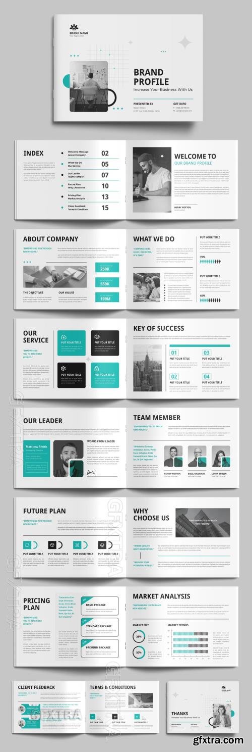 Landscape Brand Profile Brochure Template 791321913