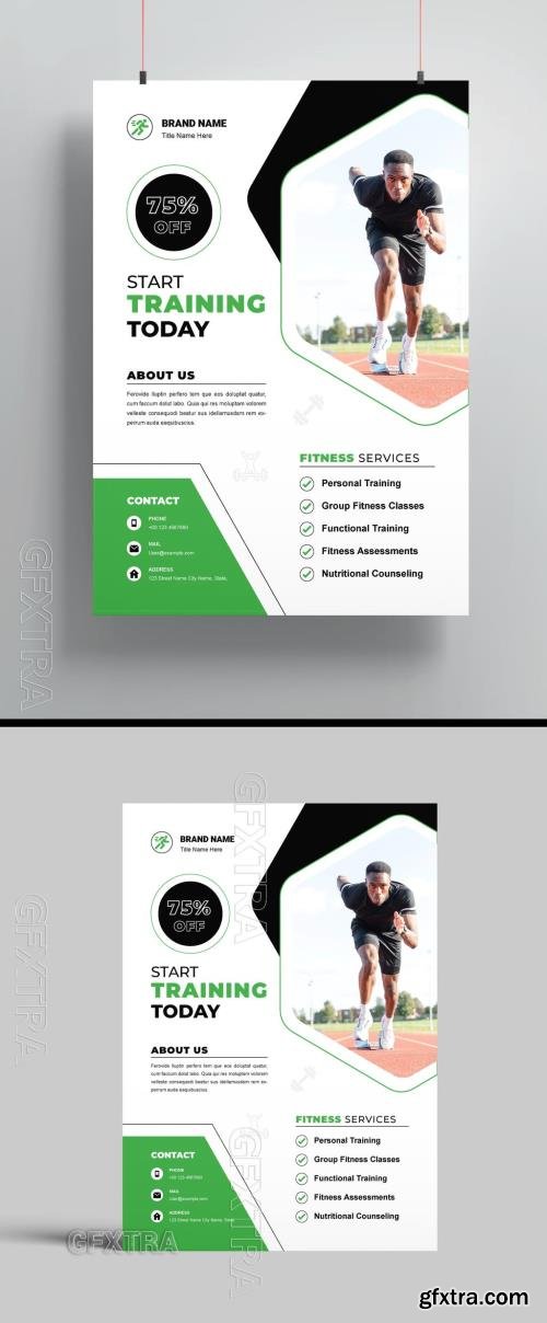 Fitness Flyer Template 791321848