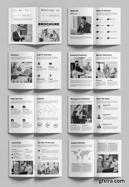 Business Plan Brochure Template 791321541