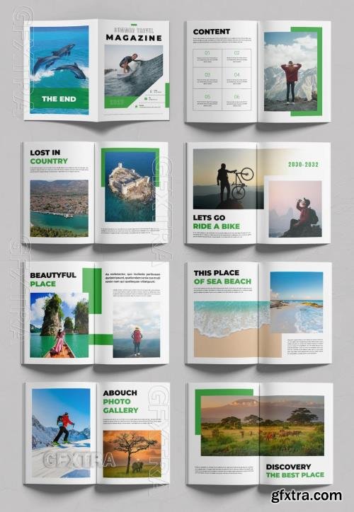 Travel Magazine Design Template 788252031