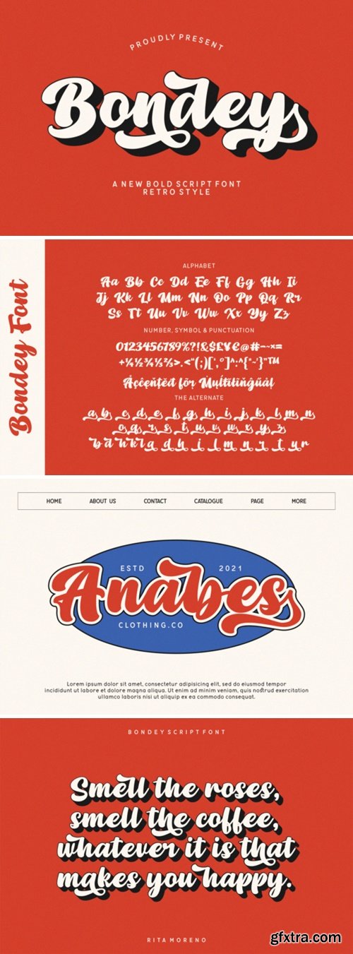 Bondey Font