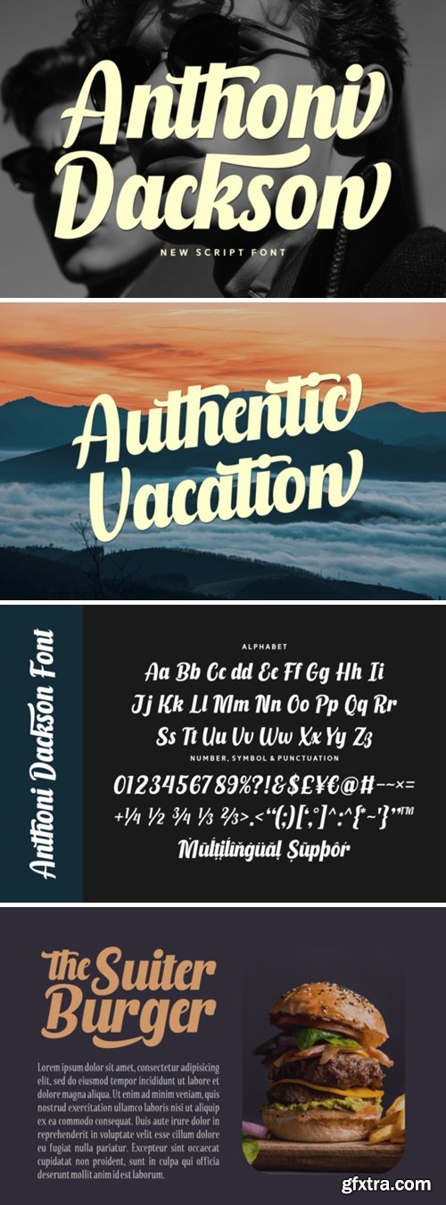 Anthoni Dackson Font