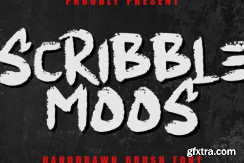 Scribble Moos Font