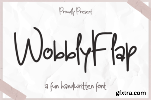 Wobbly Flap Font