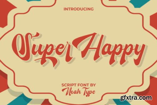 Super Happy Font