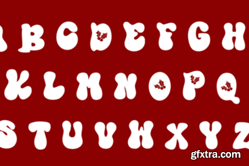 Retro Xmas Font