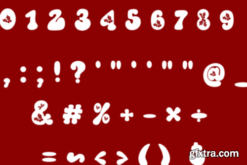 Retro Xmas Font