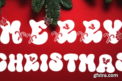 Retro Xmas Font