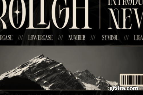 Roligh Font