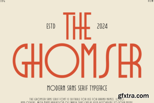 The Ghomser Font