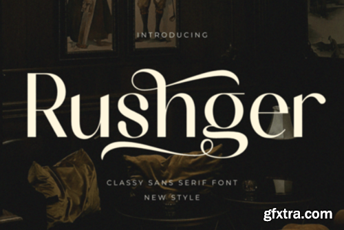 Rushger Font