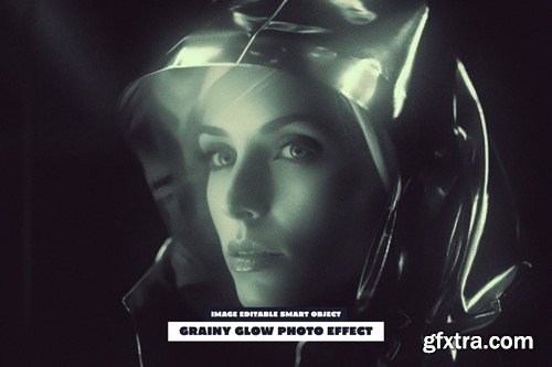 Grainy Glow Photo Effect 4DZJB5M