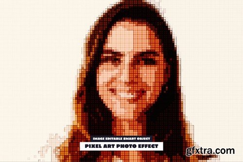 Pixel Art Photo Effect TT9548R