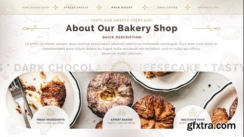 Videohive Bakery Shop Promo 55161534