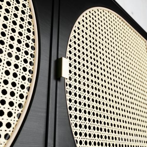 HKLiving - Webbing Dressoir Cabinet Black