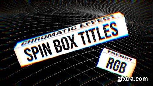 Videohive Spin Box Titles 55164958