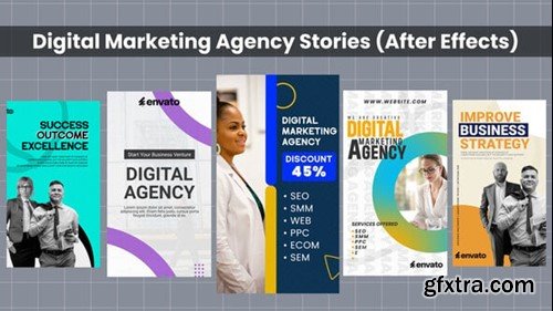 Videohive Digital Marketing Agency Stories - Ads Promo 55167034