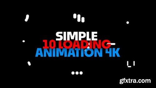 Videohive Simple Loading animations pack 54973220