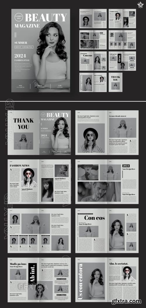 Photo Magazine Template 734928570