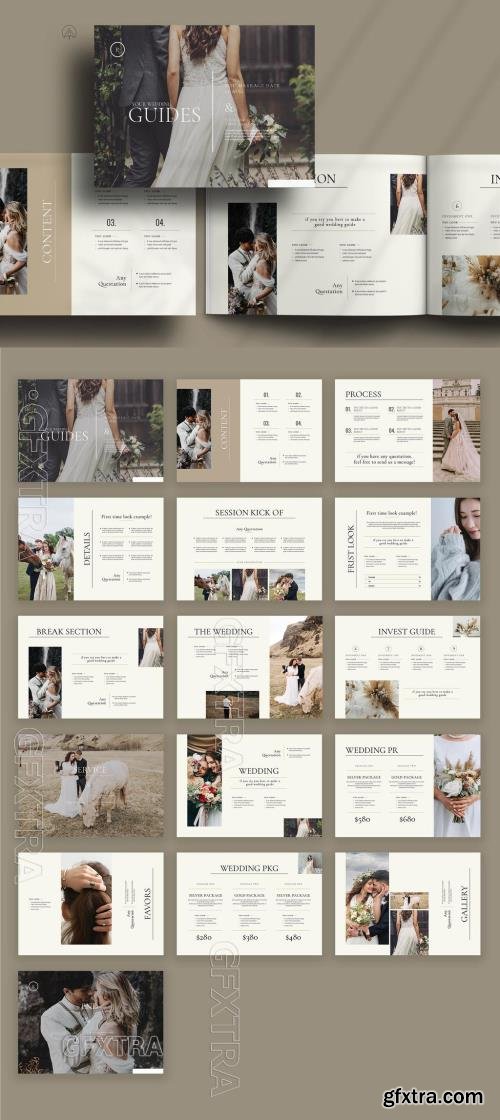 Wedding Guide Landscape Template 734707154