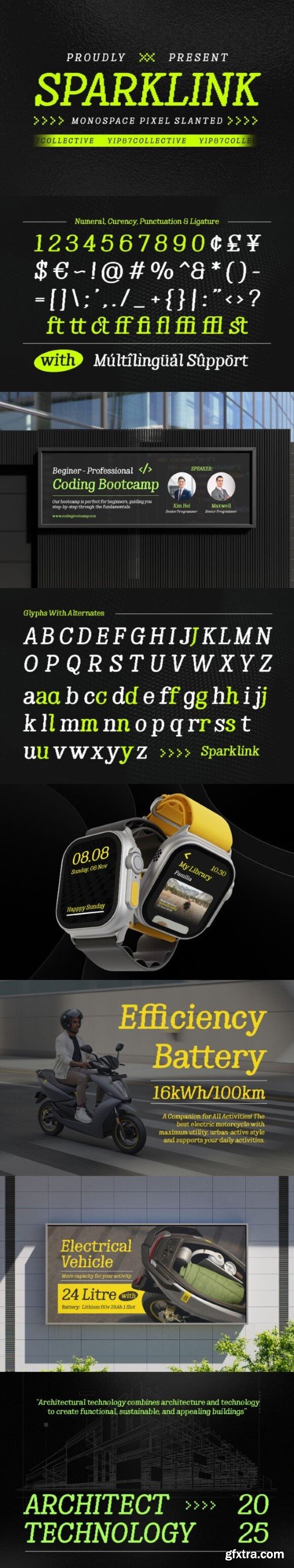 Sparklink Font