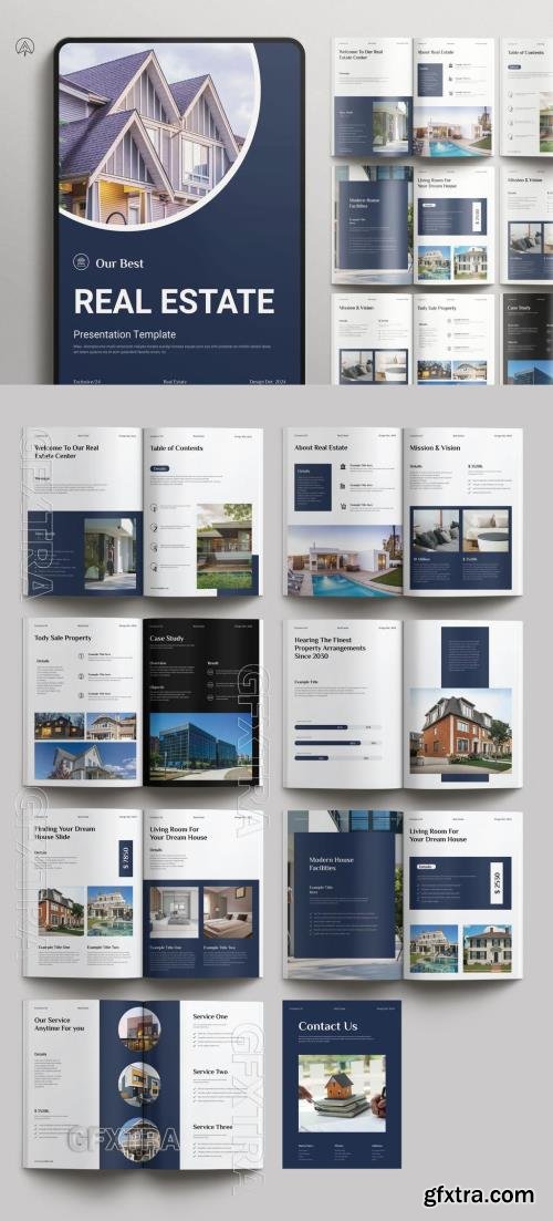 Real Estate Brochure Template 734707066