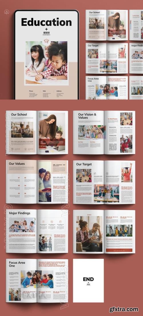 Education Brochure Template 733111605