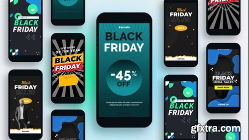 Videohive Black Friday Sales - Promo Stories 55191043