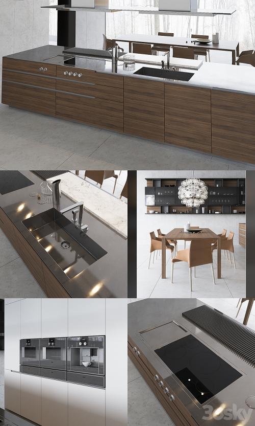 Kitchen Poliform Varenna Phoenix 2 (vray, corona)