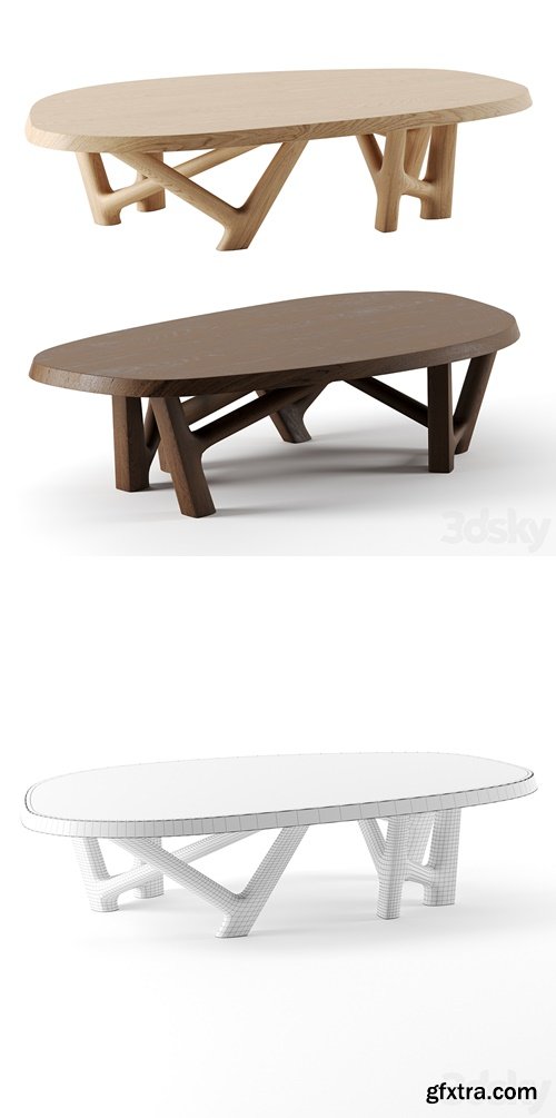 OBA coffee table by Delcourt Collection