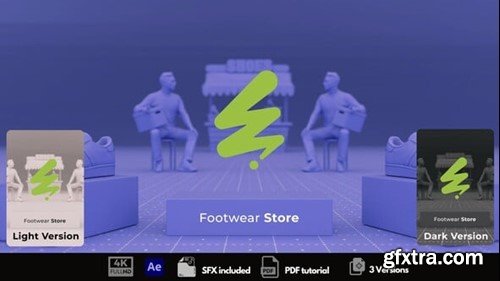 Videohive Footwear Store Promo 55214883