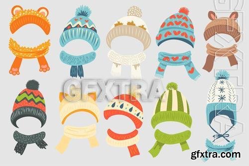 Children Winter Knit Hats PDVLBNW