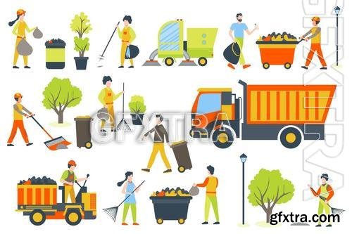 Street Cleaning Illustrations BBL433J