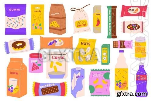 Snacks in Packages Set U9Y9N3V