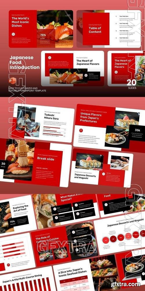 Japanese Food Introduction - Powerpoint Template SCK5ZZ2