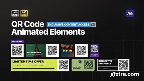 Videohive QR Code Elements 55215094