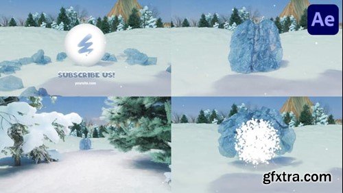 Videohive Ice Stone Logo Reveal for After Effects 55166910