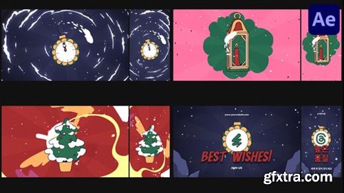 Videohive Christmas Morphing Logo Opener 55221529