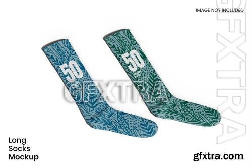 Long Socks Mockup 3LAH7K9