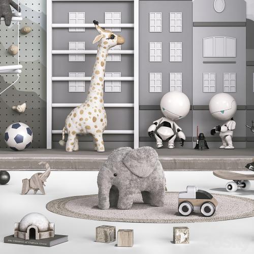 Toys , decor and furniture for nursery 125