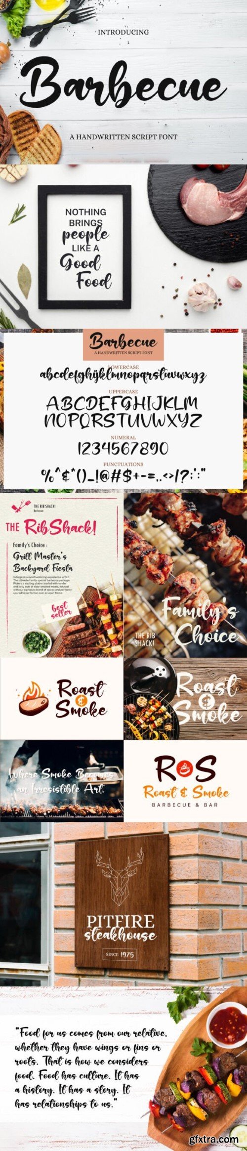 Barbecue Font