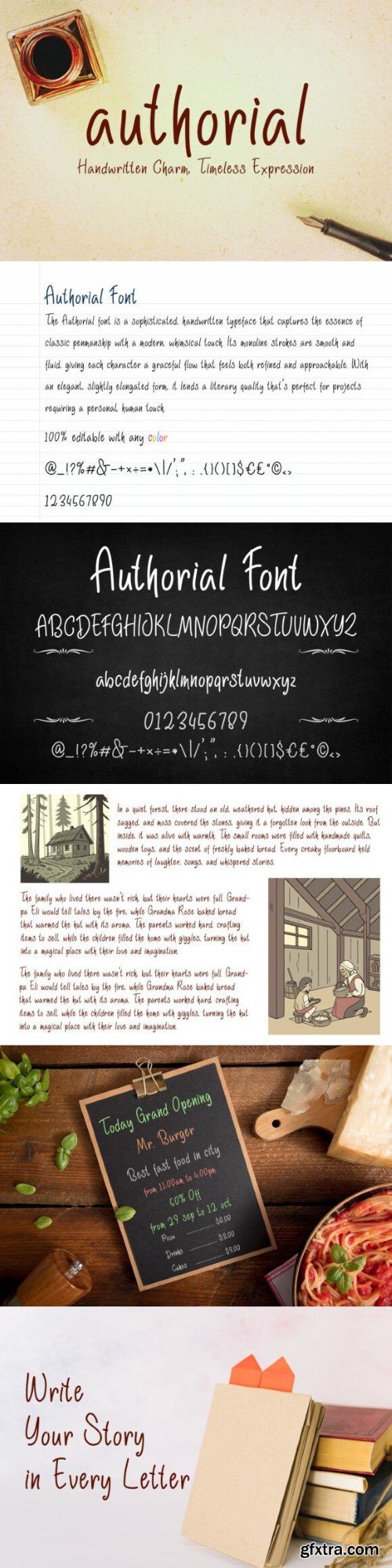 Authorial Font