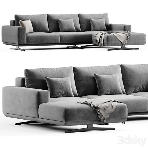 Zillis Corner Sofa By Skdesign