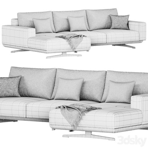 Zillis Corner Sofa By Skdesign