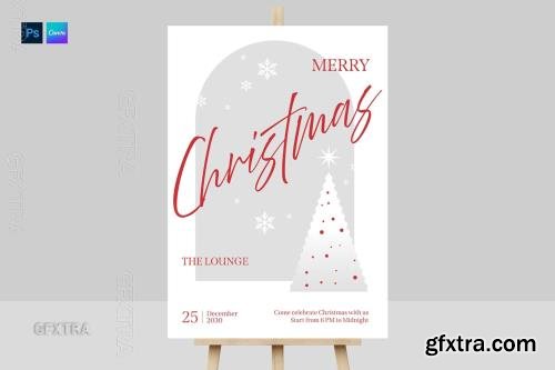 Christmas Welcome Sign Template NJ53DUY