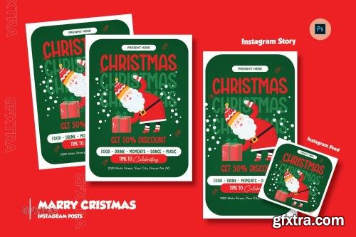 Hosy Christmas Day Flyer Template STLTD7Q