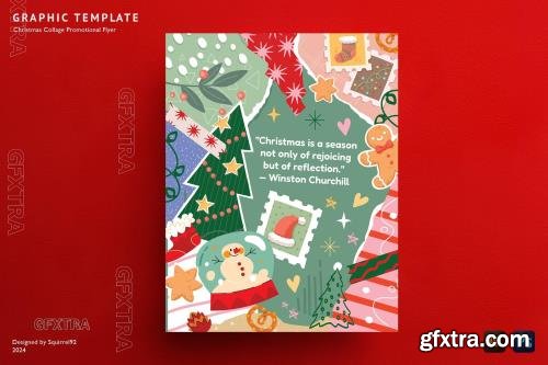 Christmas Collage Promotional Flyer HV66V7D