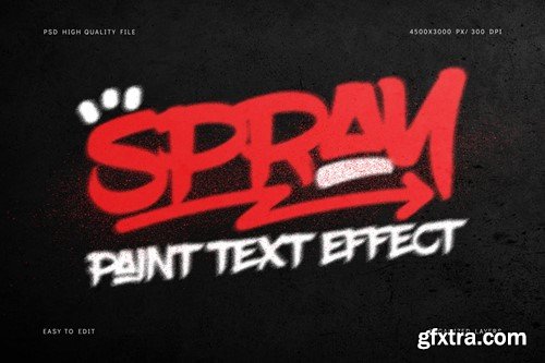 #1 Spray Paint Effects Mockup LQX8GWZ