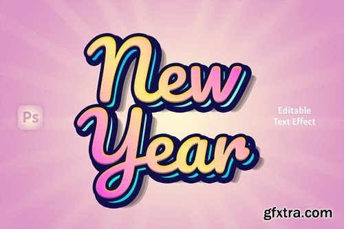 New year Text Effect - STBRN S79H9QG